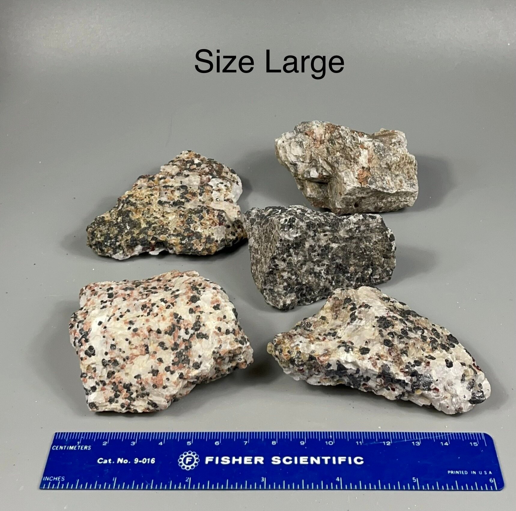 ONE (1) Willemite, Calcite & Franklinite Specimen - Fluorescent - TWO SIZES AVAILABLE - Brief red Phosphoresence