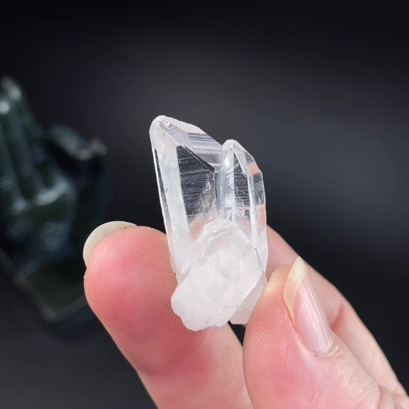 Mini Clear Quartz Crystal Cluster - Natural Crystals and Minerals