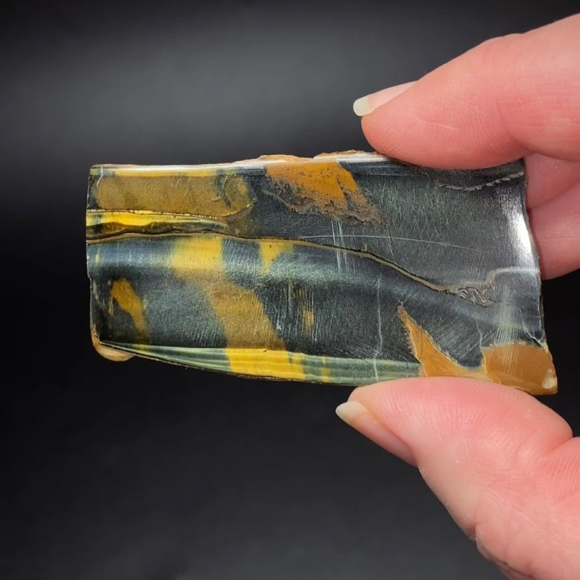 Banded Iron Formation - Brazil Tiger Iron Polished Slab