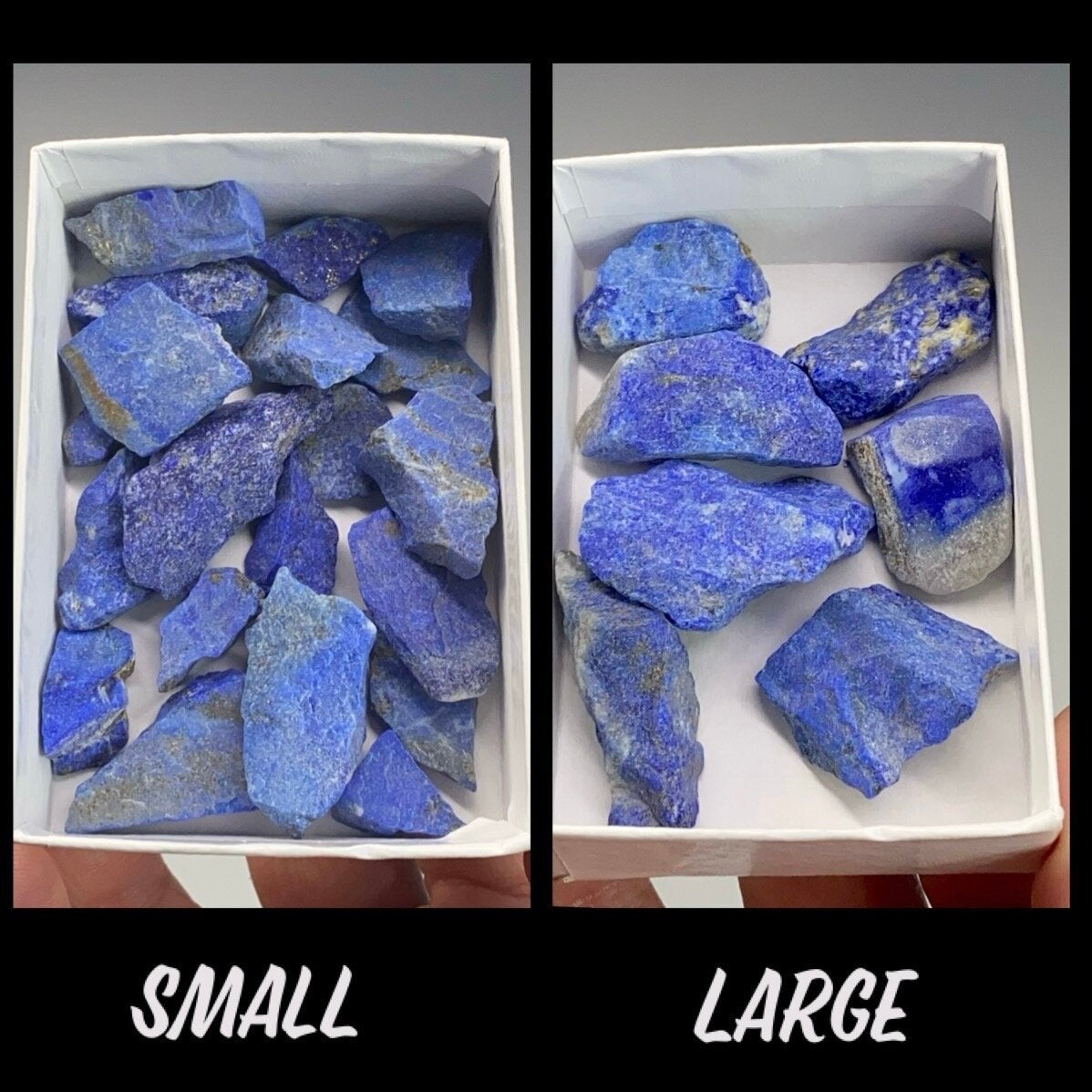 Rough Lapis Lazuli Lot, Small Pieces or Large