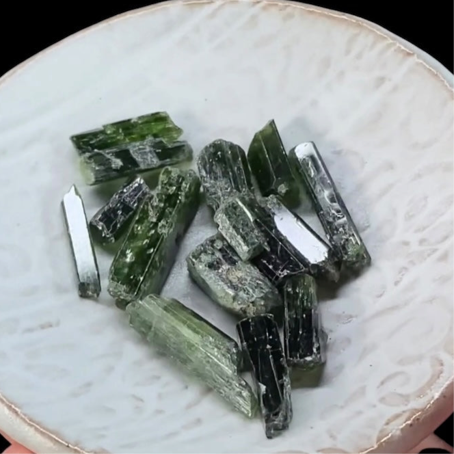 Diopside Crystal Lot, Shigar Valley, Pakistan