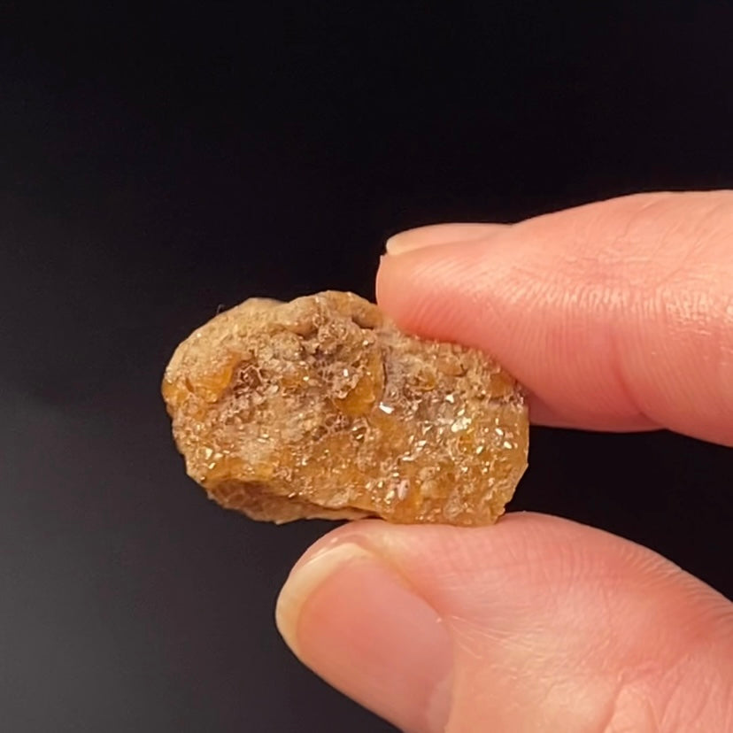 Orange Spessartine Garnet Crystals on Matrix from Bajaur Agency Pakistan