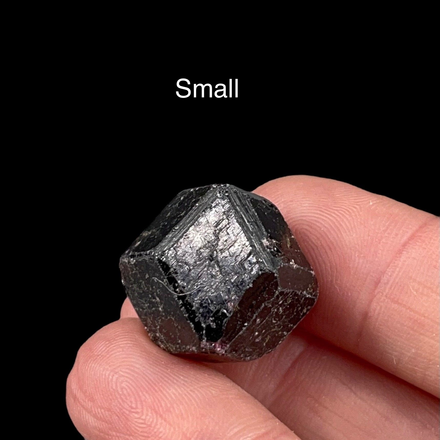 ONE (1) Almandine Garnet Crystal - 4 Sizes Available