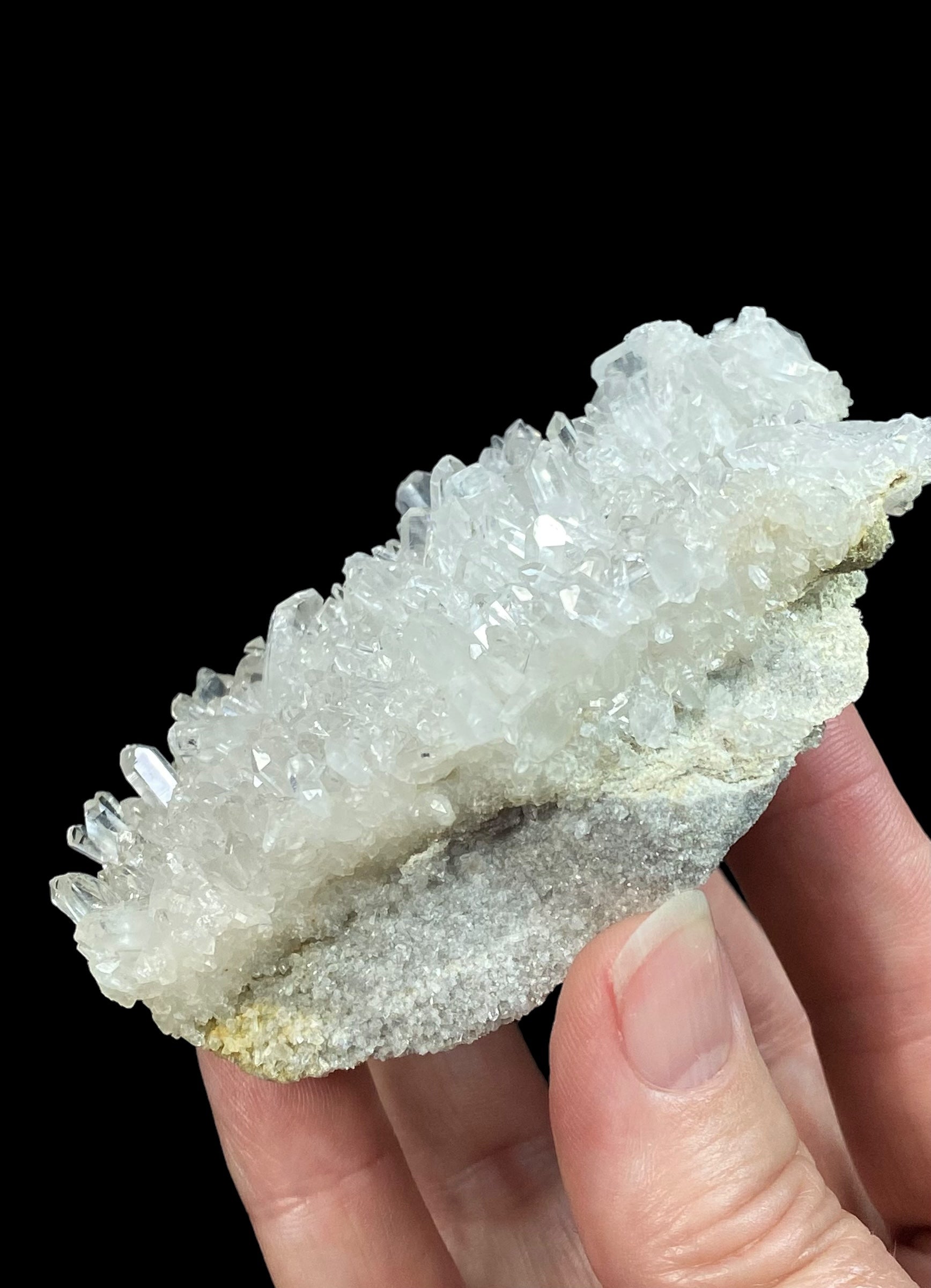 Clear Quartz Crystal Cluster