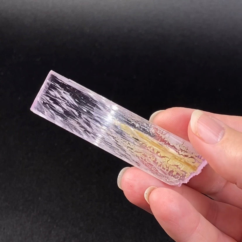Pink Spodumene Kunzite Crystal from Laghman, Afghanistan
