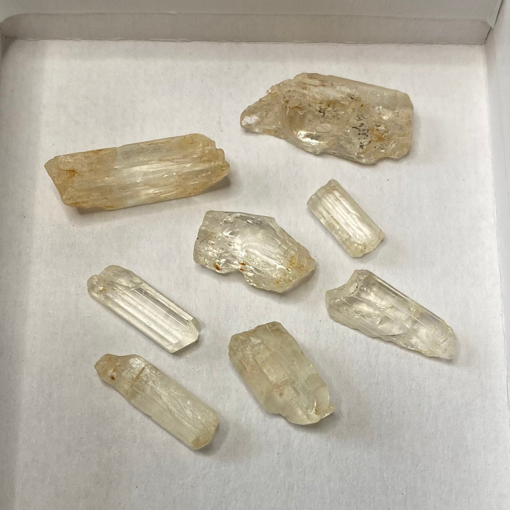 Yellow Scapolite Crystal Lot for Jewelry Making, Crystal Grids etc