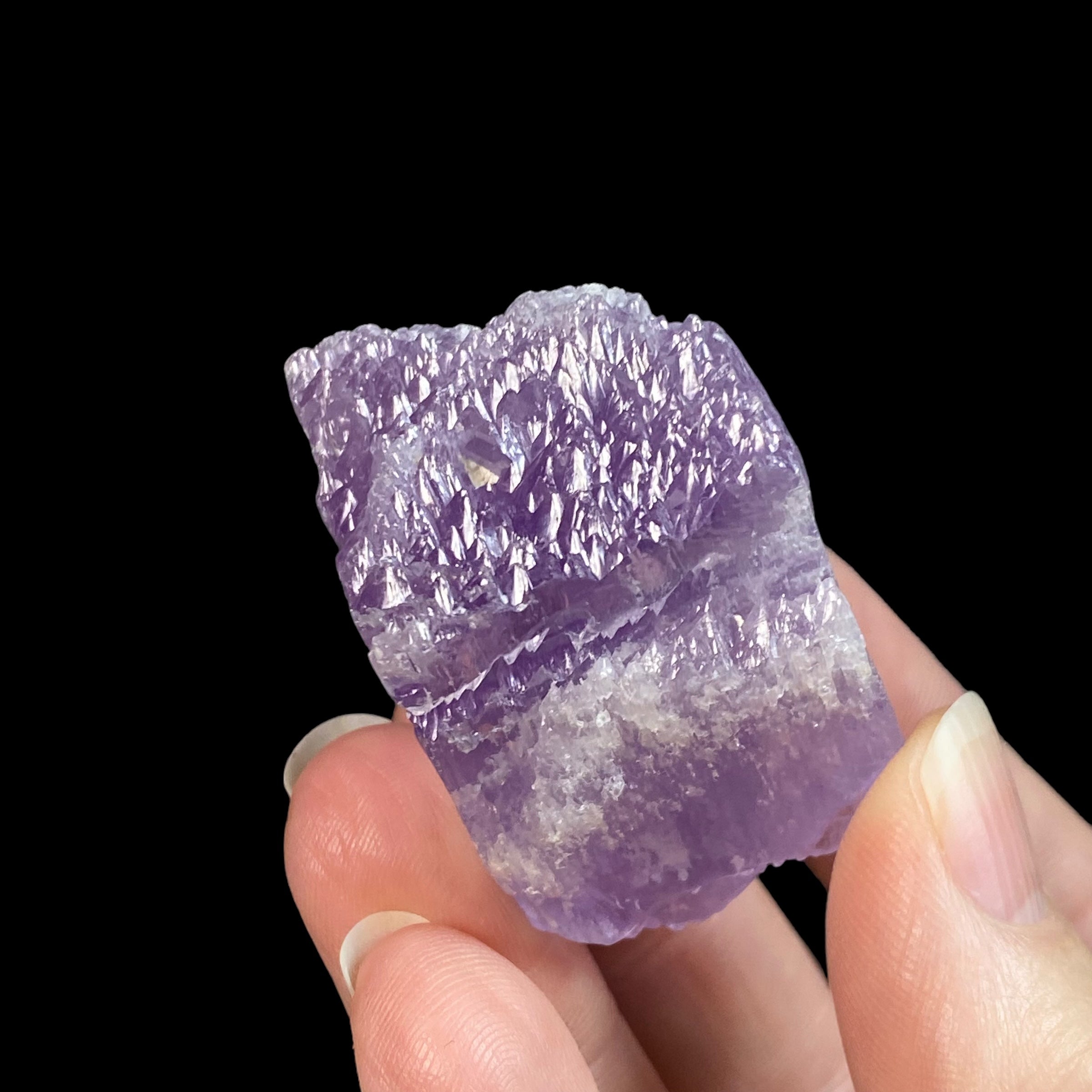 Natural Beautiful purple Triphane popular Crystal Mineral Specimen #Q187