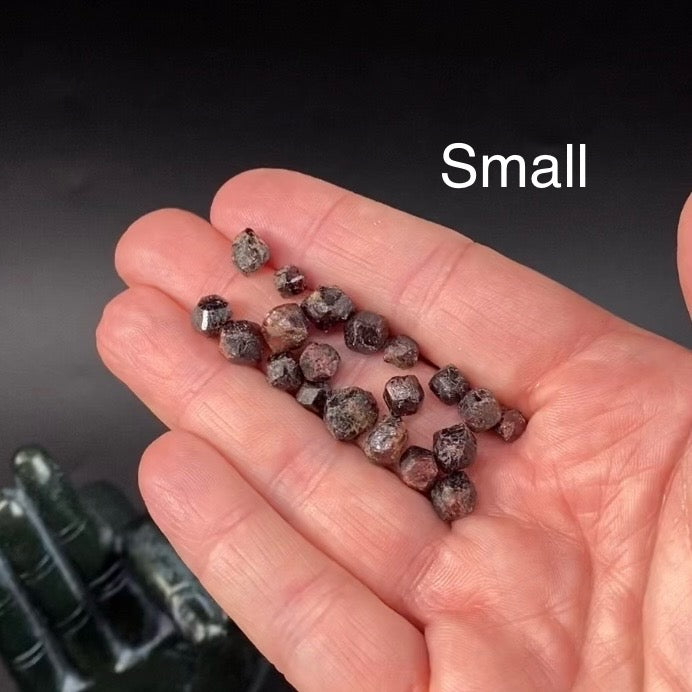 Almandine Crystal Lot 10 grams - Choose Your Crystal Size