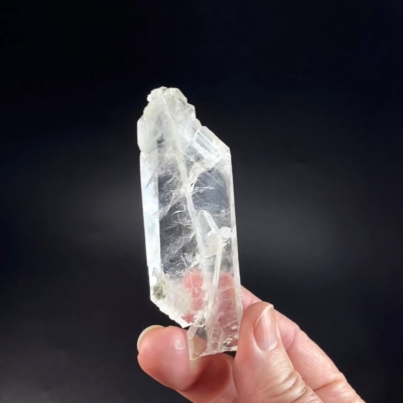 Tabular Faden Quartz Crystal Cluster