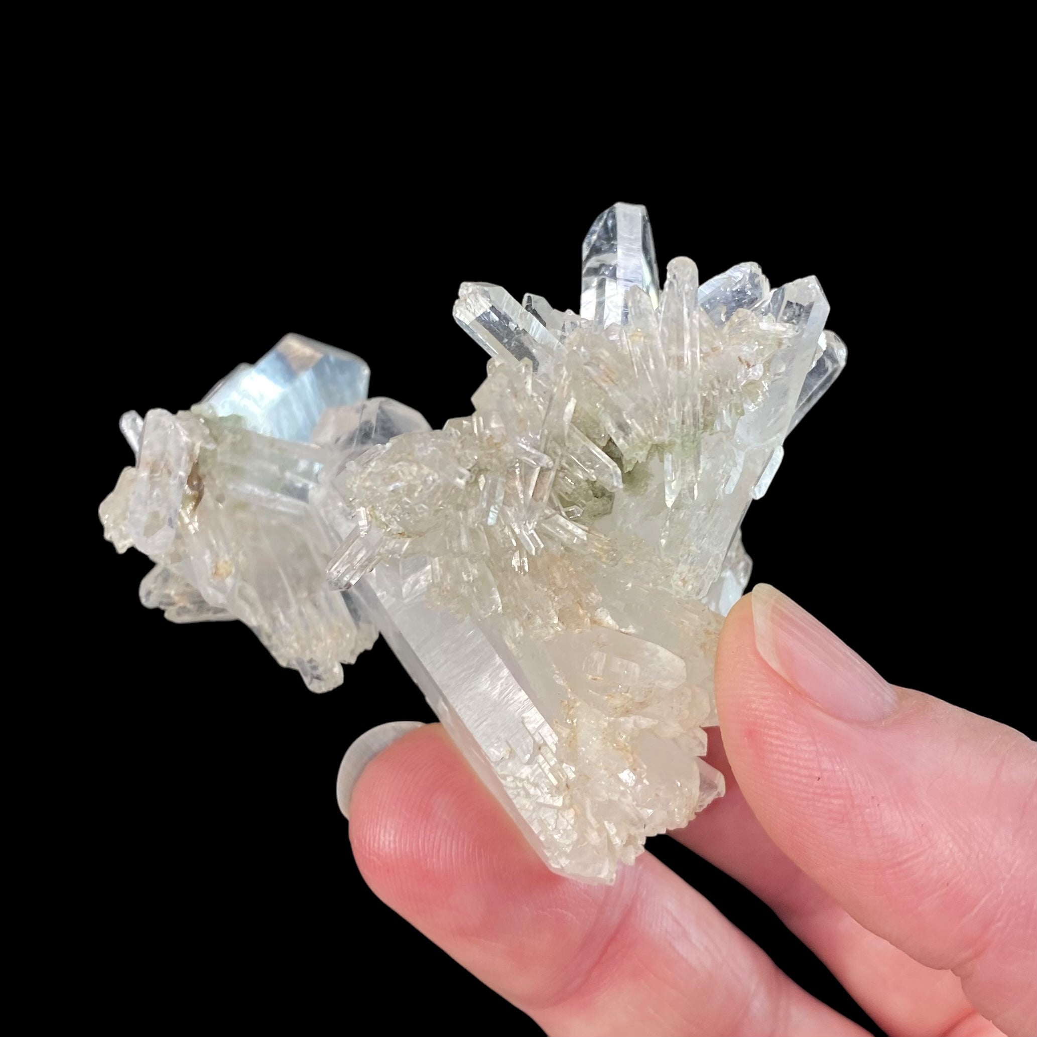 Clear Quartz Crystal Cluster