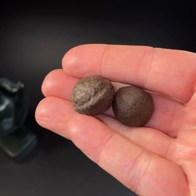 Shaman Stone aka Moqui Marble Male and Female Pair of Stones