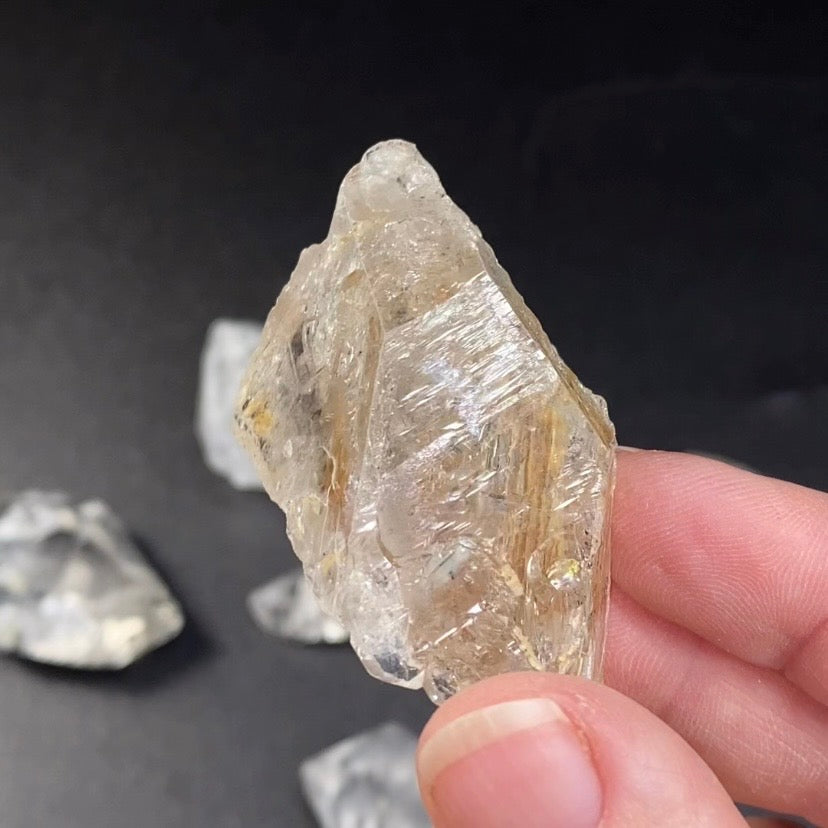 Fenster Quartz Crystal with Multiple Record Keepers
