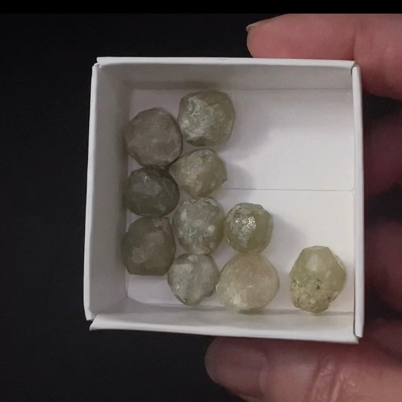 Yellow Green Grossular Garnet Crystal from Mohmand District, Pakistan