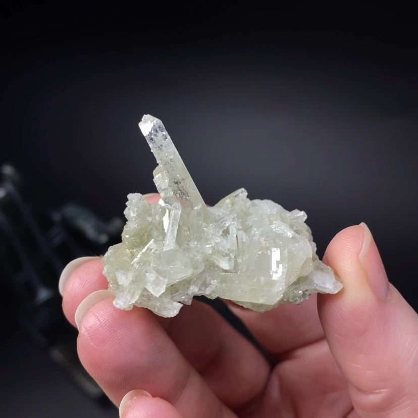 Chlorite Included Quartz Cluster