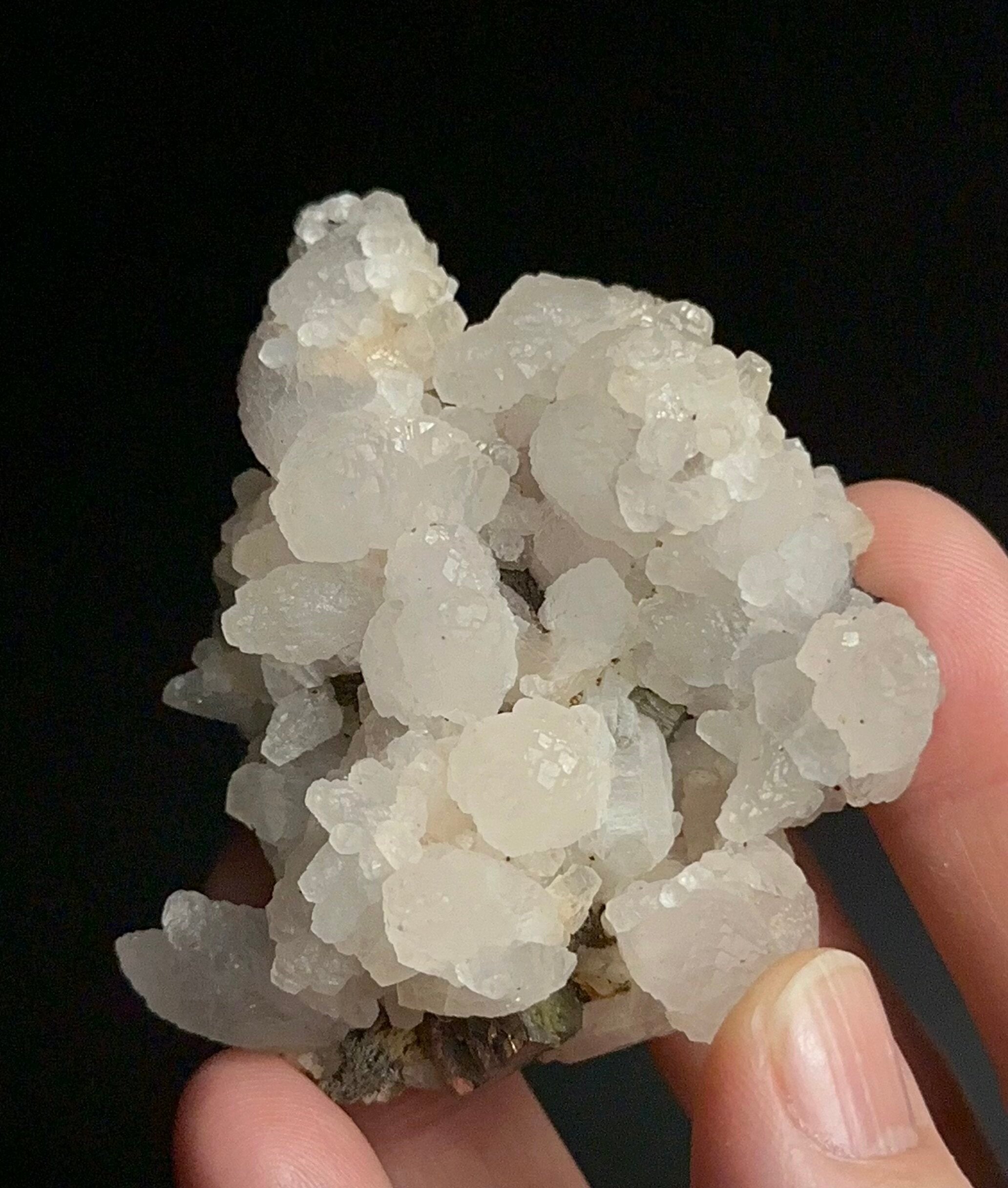 Fluorescent Calcite Specimen with Galena & Sphalerite