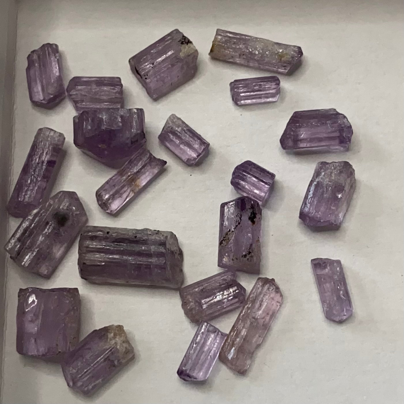 Purple Scapolite Crystal Lot for Jewelry Making, Crystal Grids etc