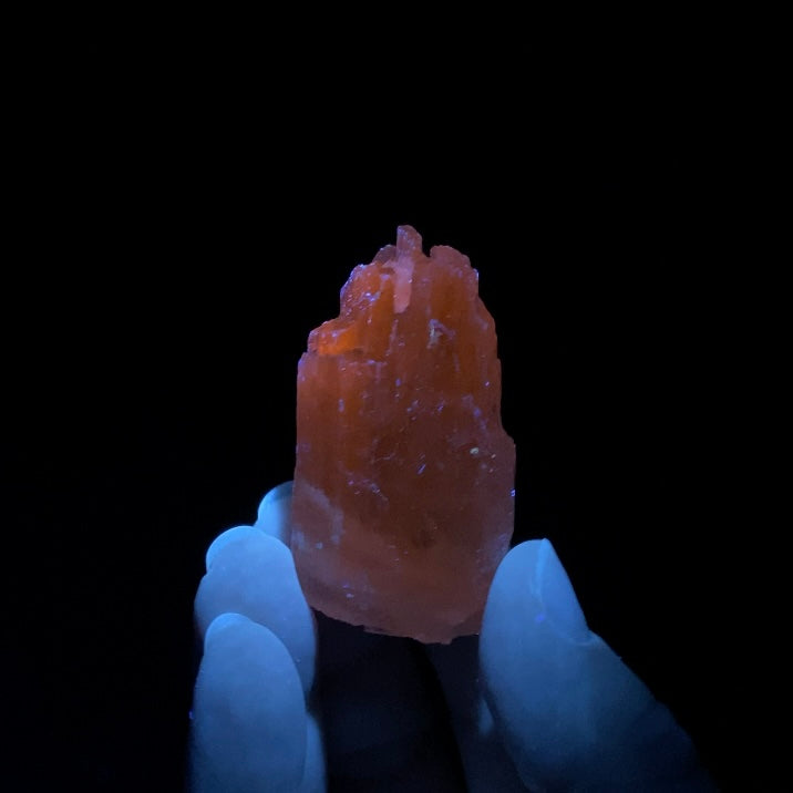 Yellow Spodumene Triphane Crystal Fluorescent Yellow Kunzite