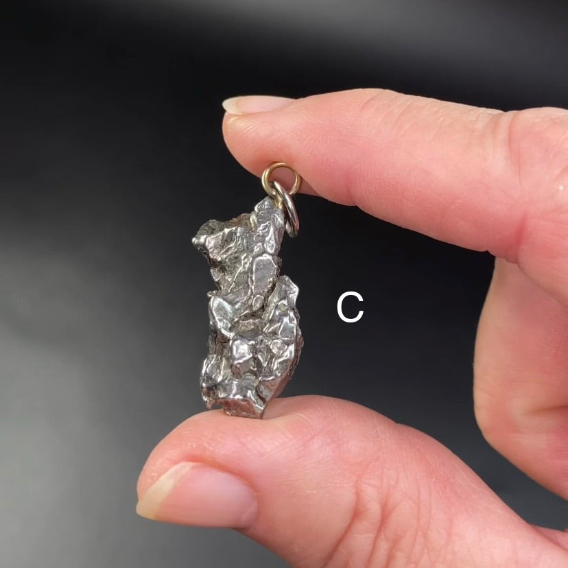 Campo del Cielo Meteorite Pendant – Authentic Iron Meteorite Jewelry from Argentina