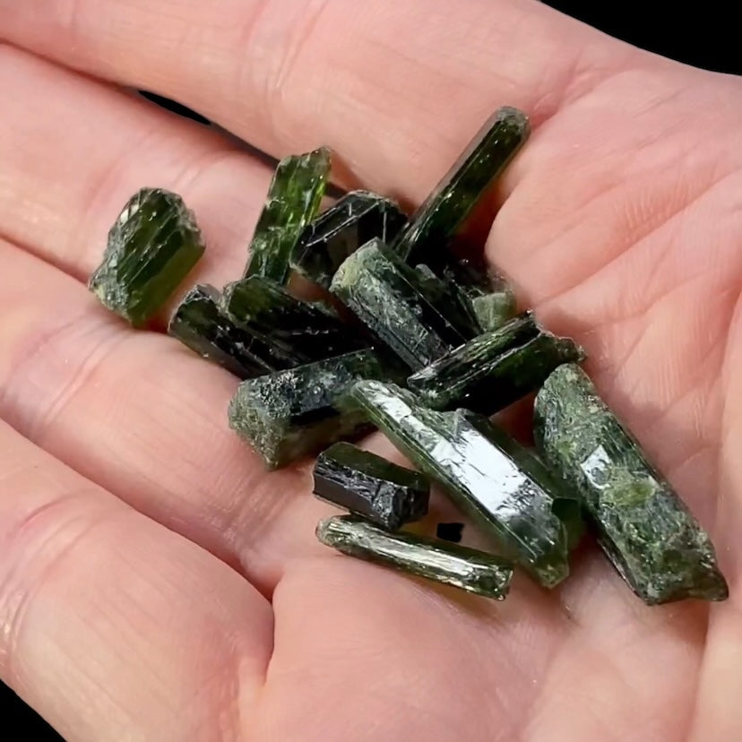 Diopside Crystal Lot, Shigar Valley, Pakistan