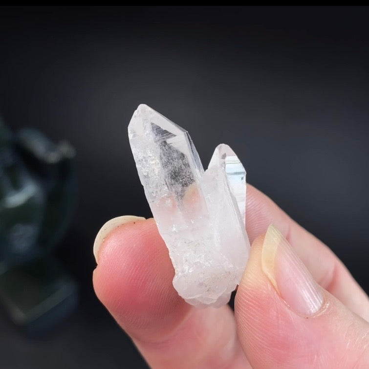 Mini Clear Quartz Crystal Cluster - Natural Crystals and Minerals