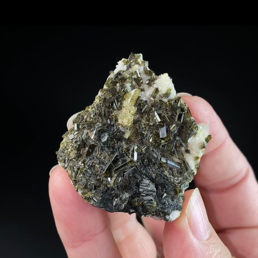 Titanite with Epidote & Aegirine on Feldspar, Shigar Valley, Pakistan