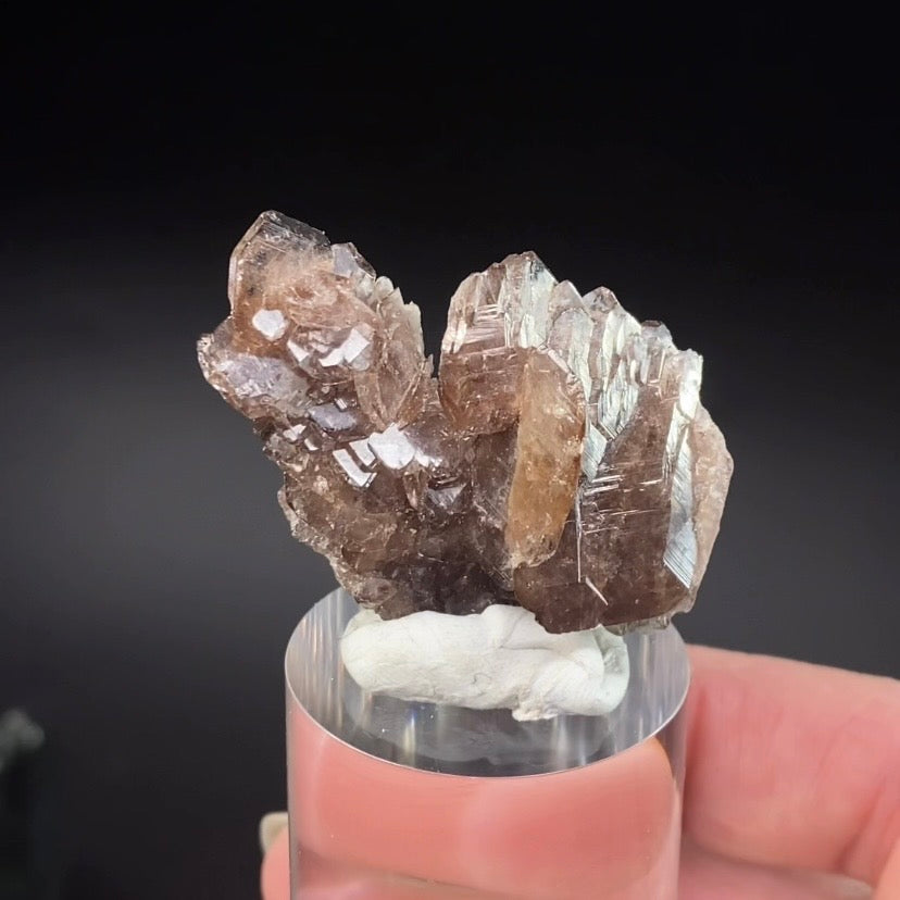 Axinite Crystal Cluster - Natural Mineral Specimen