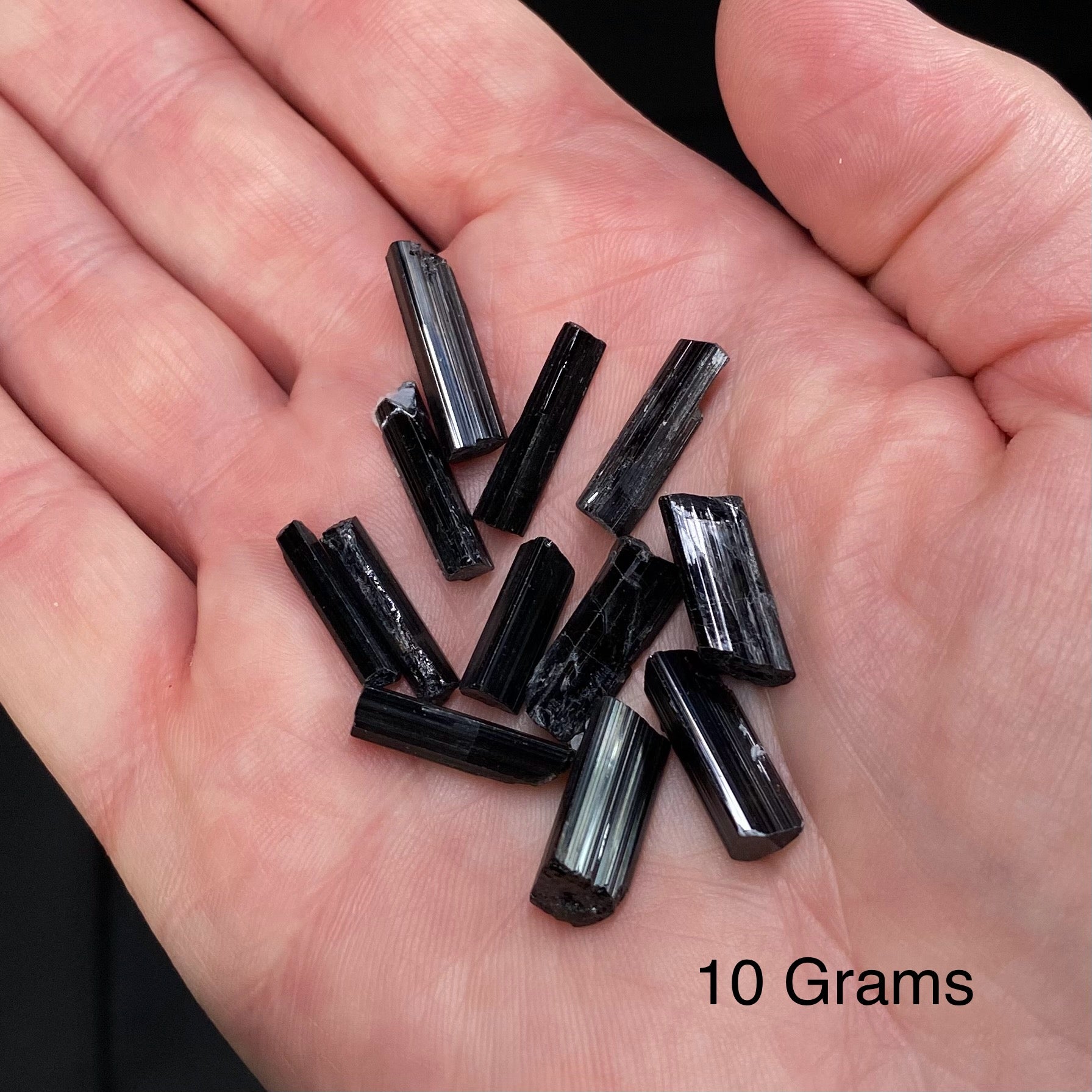 Black Tourmaline Schorl Crystal Lot 2 Sizes Available