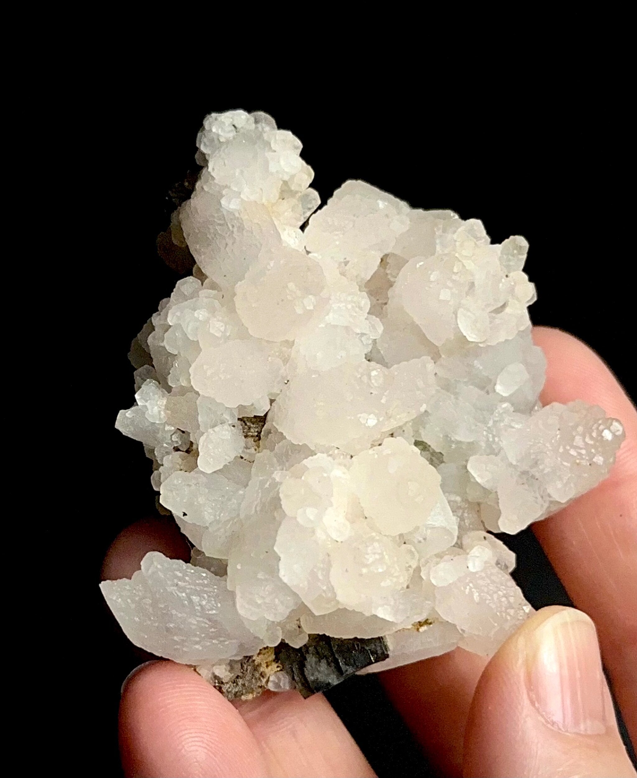 Fluorescent Calcite Specimen with Galena & Sphalerite