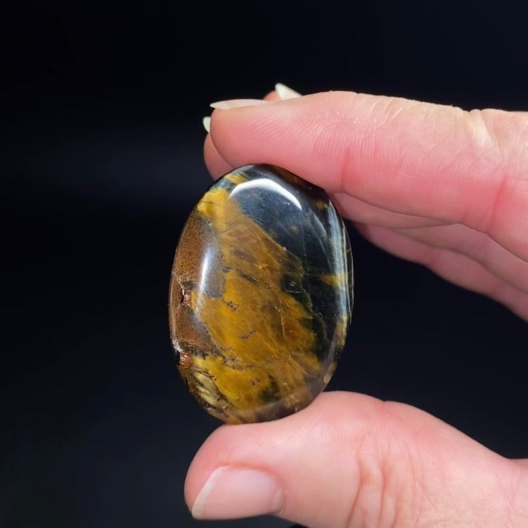 Golden Tiger Eye Polished Cabochon