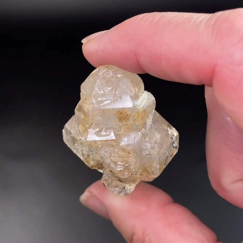 Fenster Window Quartz Crystal with Double Terminations