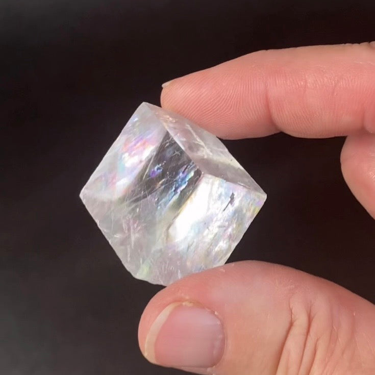 Rainbow Optical Calcite Specimen from Madagascar