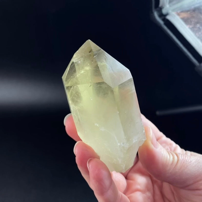 Natural Golden Smoky Citrine Isis Quartz Crystal