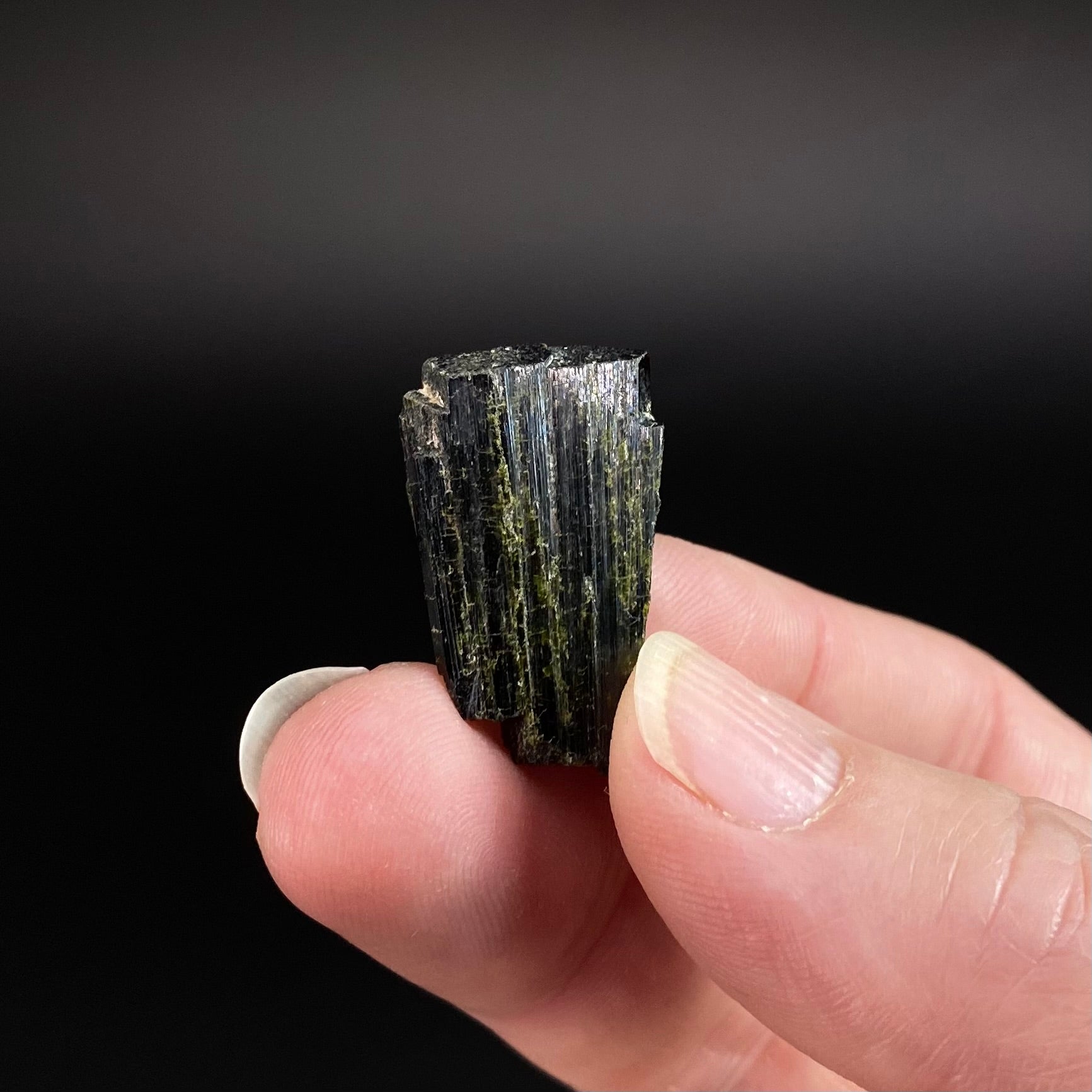 ONE Epidote Fan Crystal Cluster