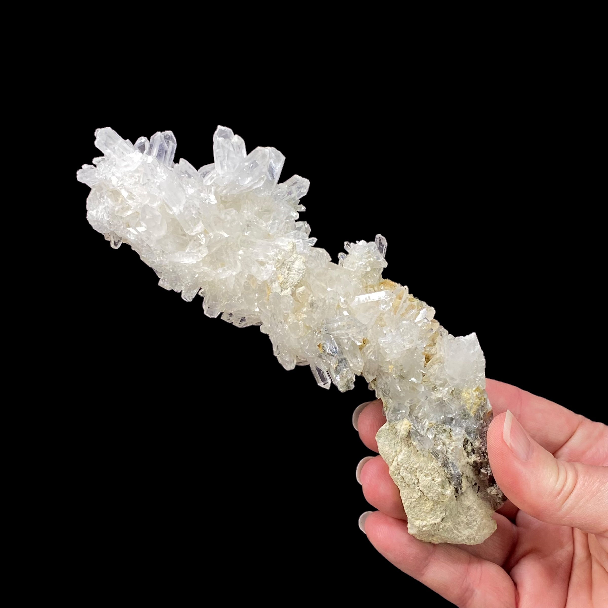 Clear Quartz Crystal Cluster