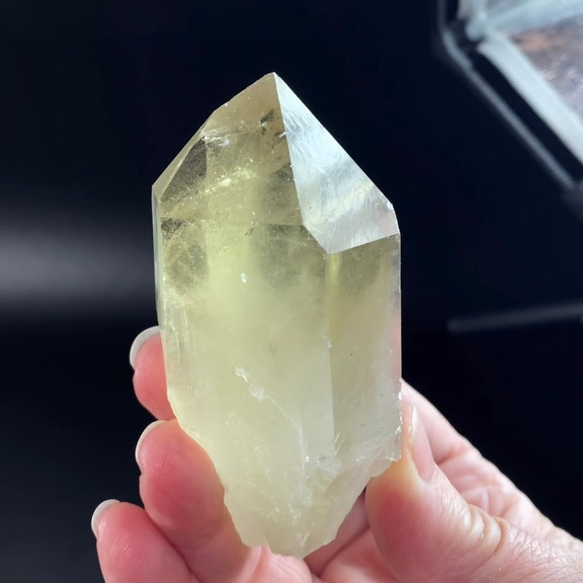 Natural Golden Smoky Citrine Isis Quartz Crystal