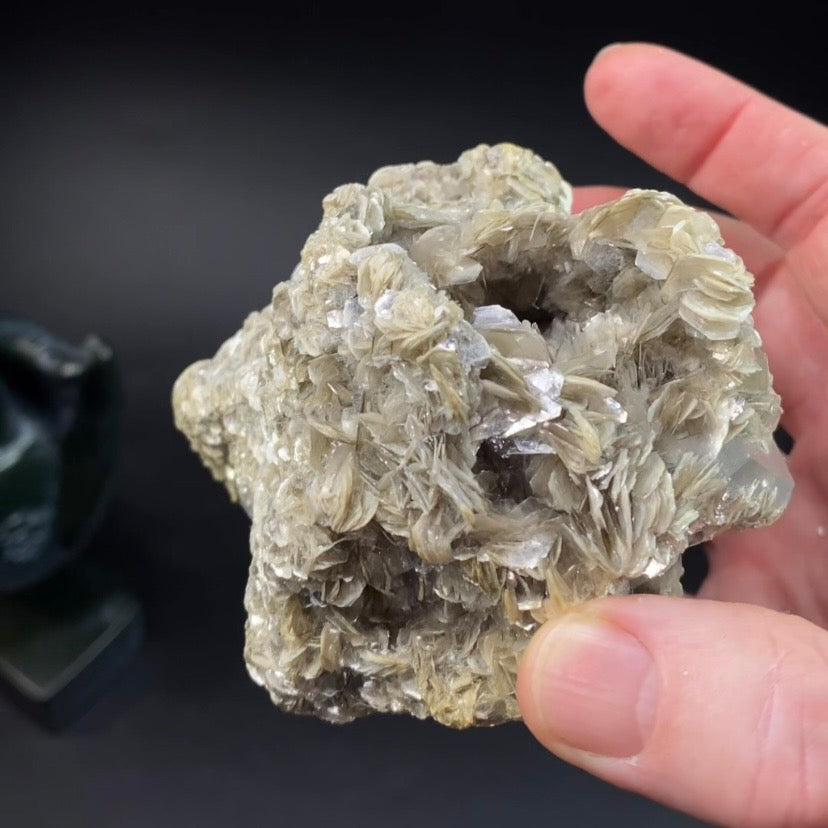Aquamarine Crystals with Muscovite Mica