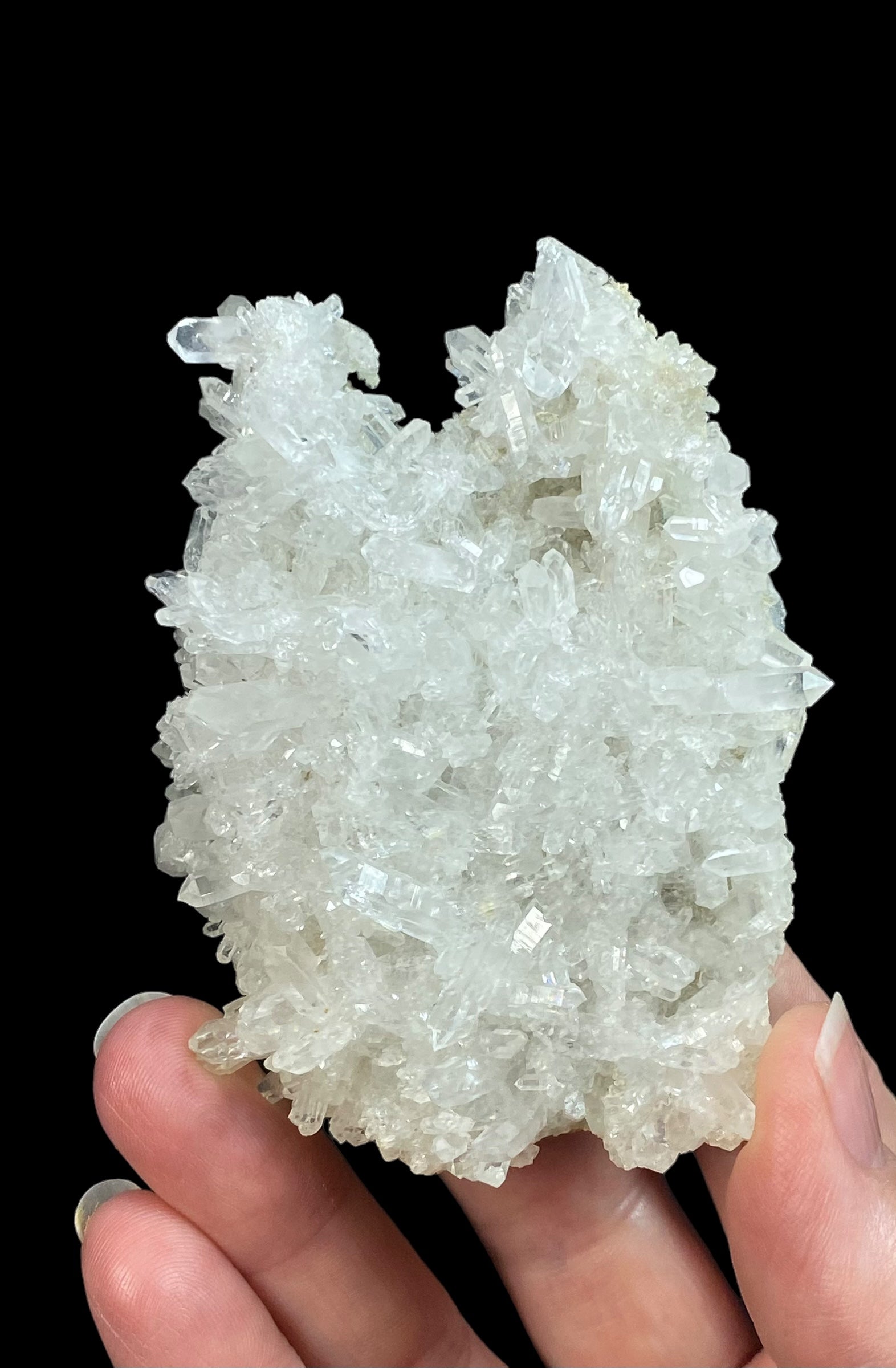 Clear Quartz Crystal Cluster
