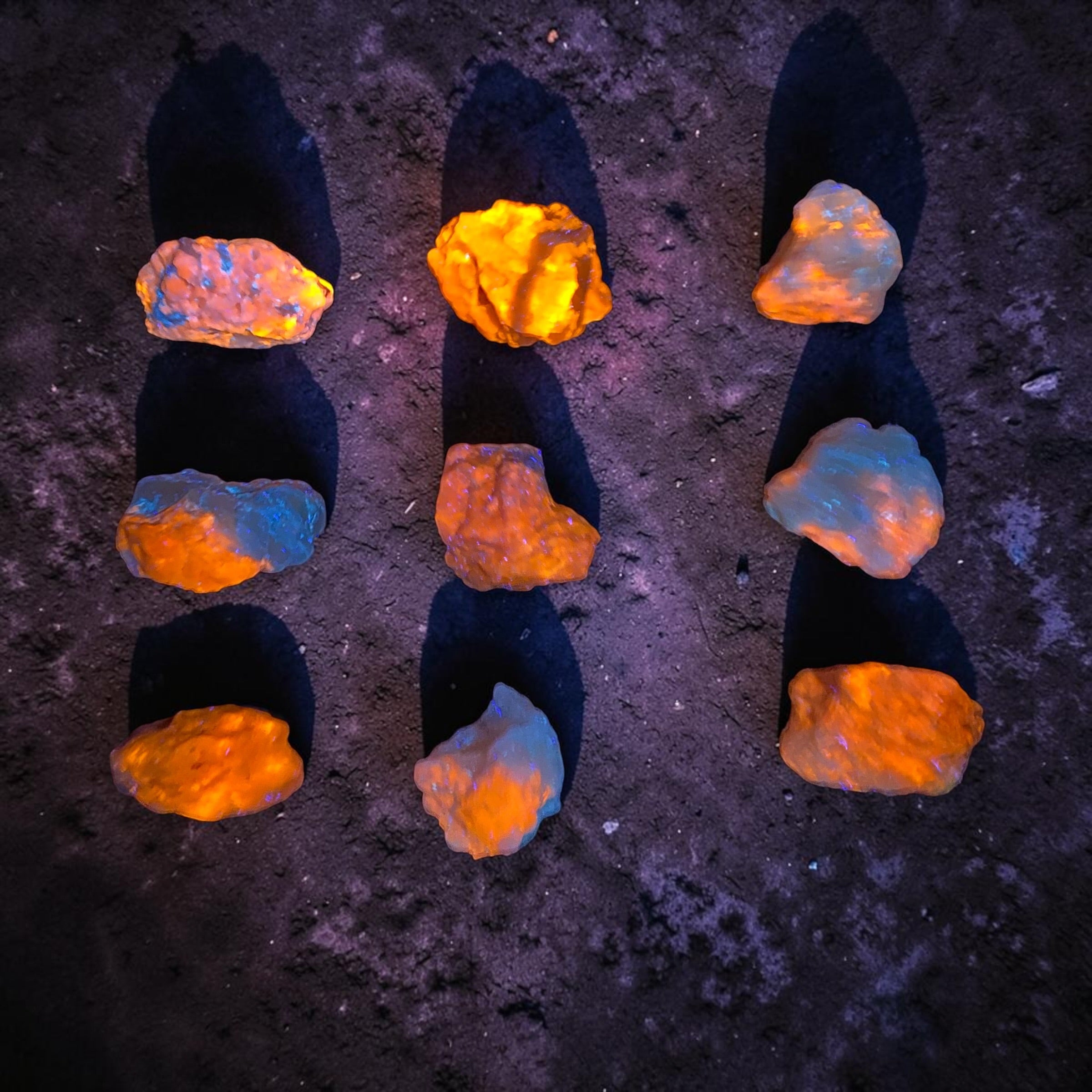 Photochromic Sodalite aka Hackmanite Specimen, Fluorescent and Tenebrescent, Color Changes to Darker