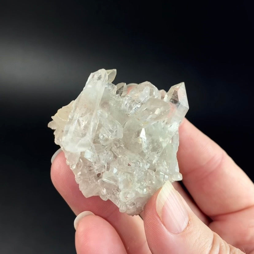 Himalayan Quartz Crystal Cluster - Himachal Pradesh, India