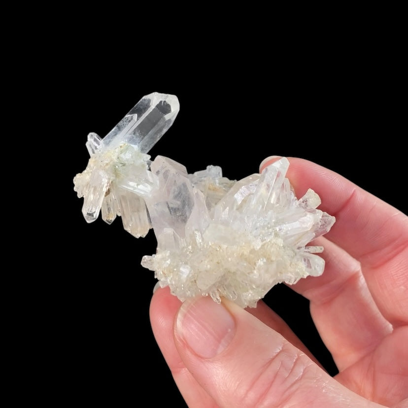 Clear Quartz Crystal Cluster
