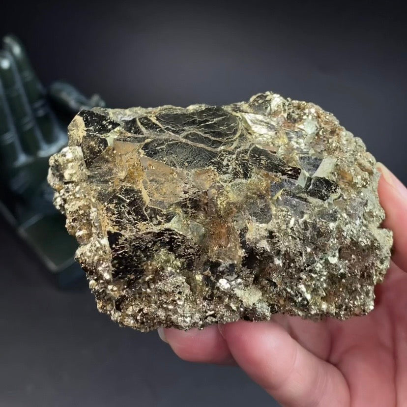 Pyrite Cluster from Trepça Mines, Kosovo