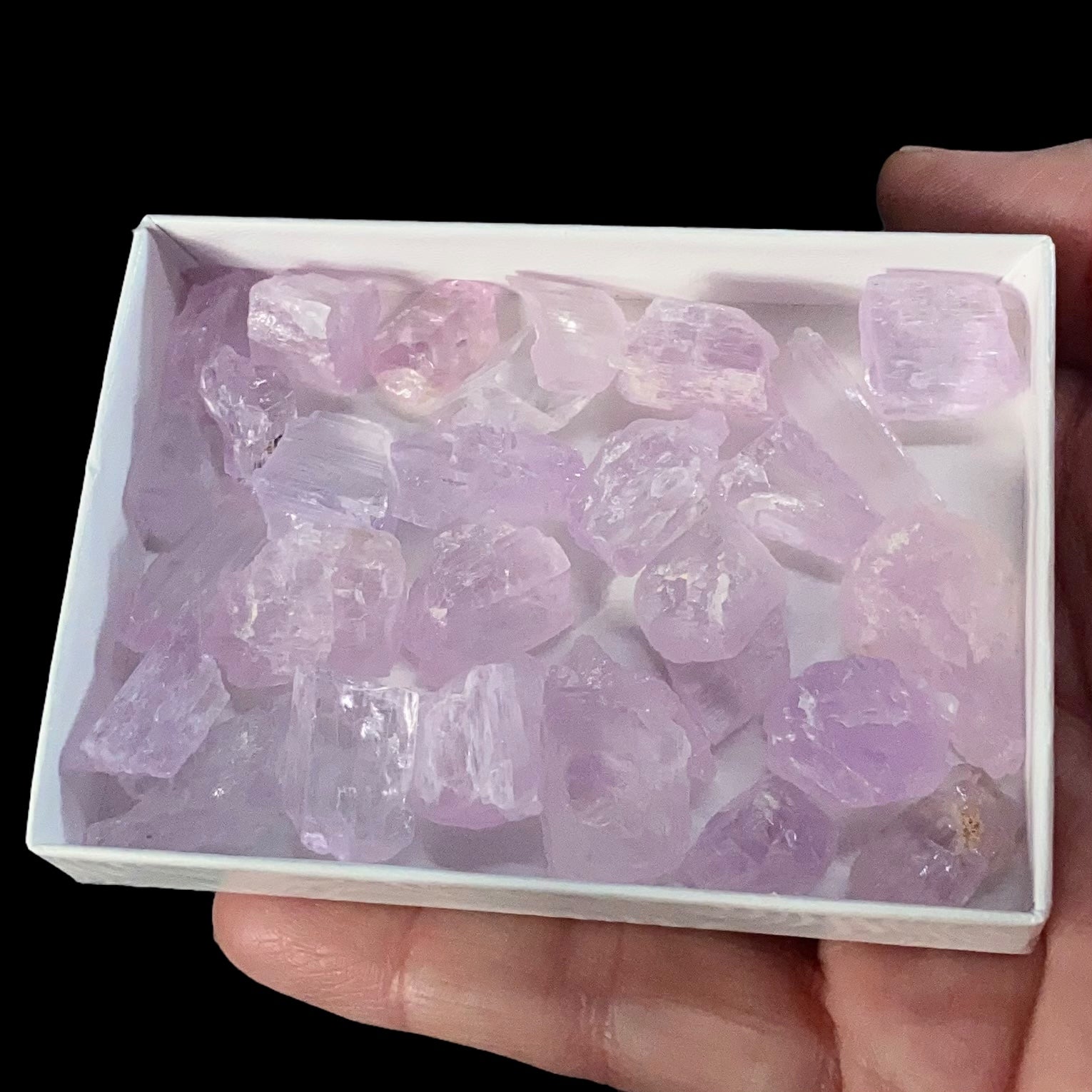 ONE Pink Lavender Spodumene var. Kunzite Crystal, 3 Sizes Available