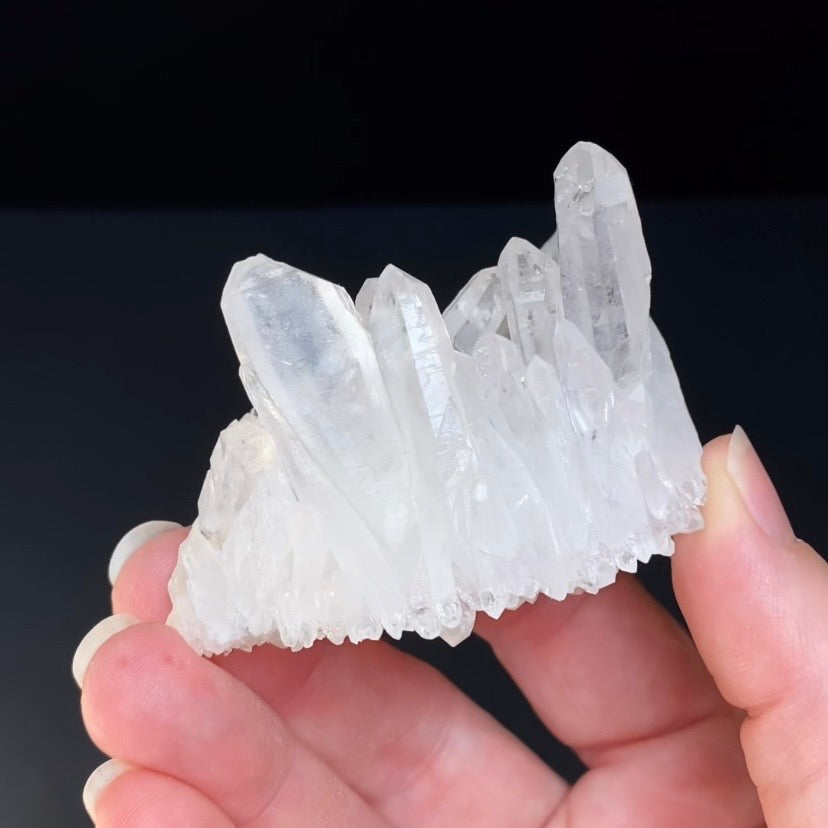 Clear Quartz Crystal Cluster from Minas Gerais, Brazil