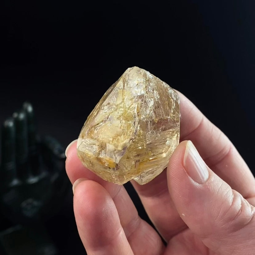 Double Terminated Fenster Window Quartz Crystal