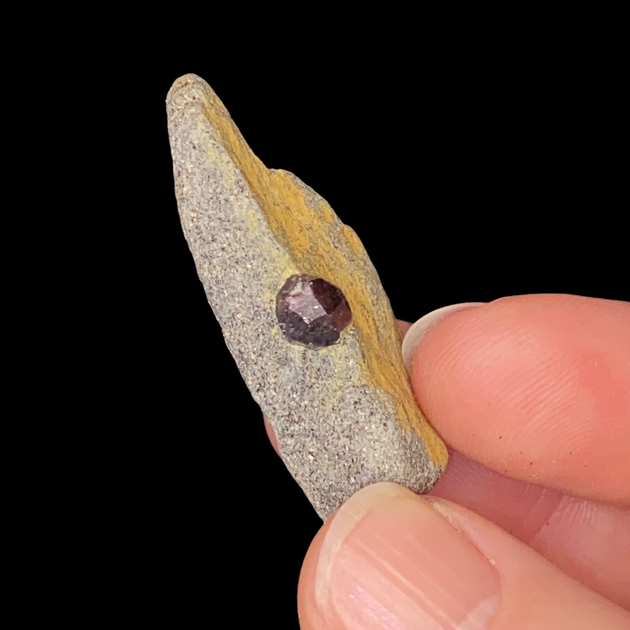 Almandine Garnet in Mica Schist, From the Famous Garnet Ledge, Wrangell, Alaska