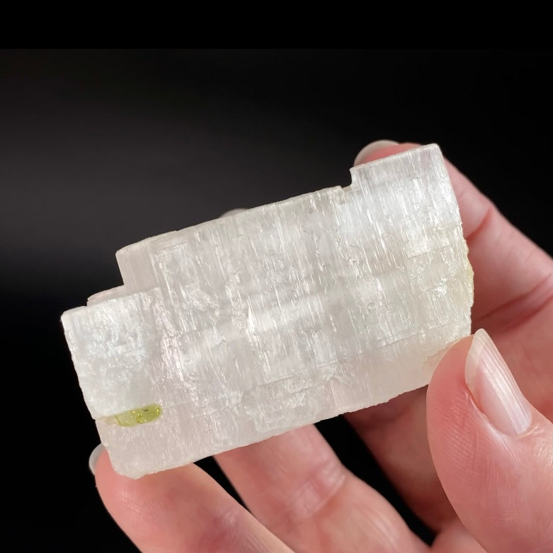 Chatoyant Beryllonite Terminated Specimen, Skardu District, Pakistan, Cat’s Eye