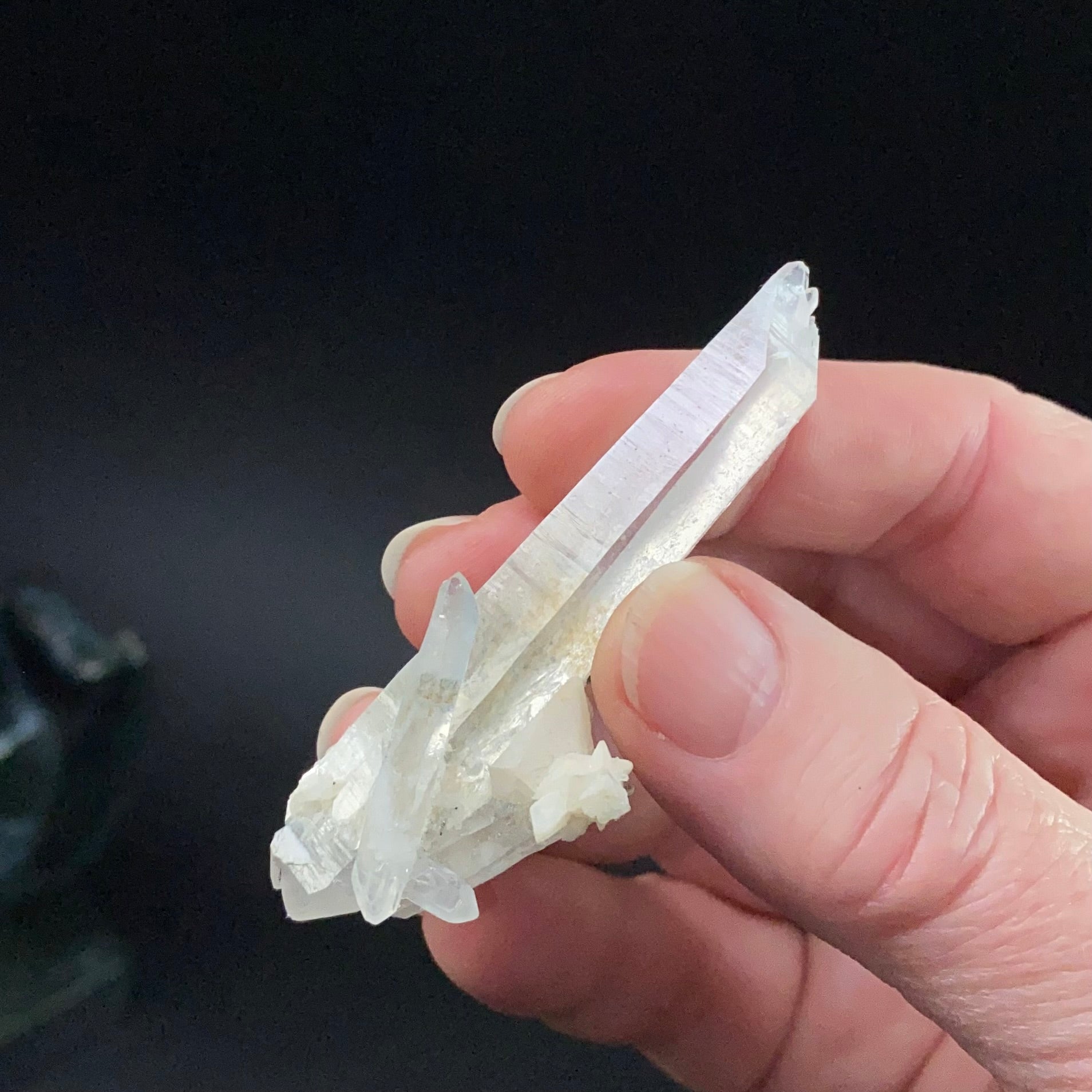 Double Terminated Himalayan Laser Quartz Crystal from Hashupi, Shigar Valley, Pakistan