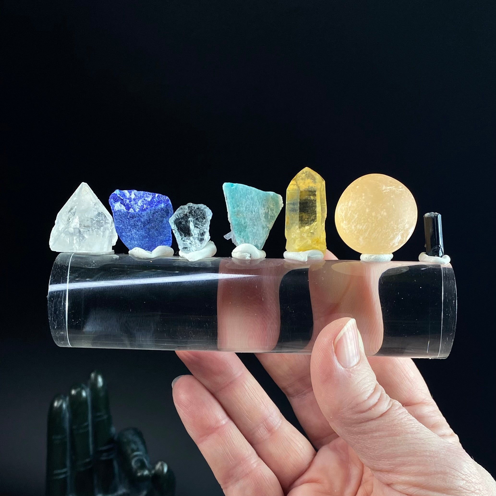 Not Your Average Chakra 7 Crystal Set, Two Styles Available