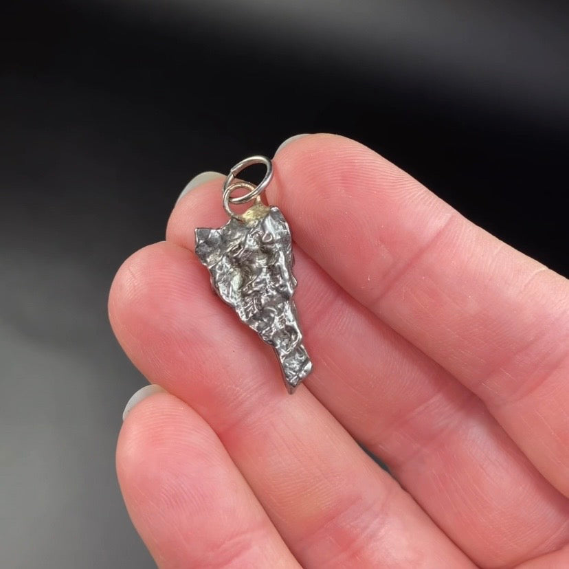 Campo del Cielo Meteorite Pendant – Authentic Iron Meteorite Jewelry from Argentina
