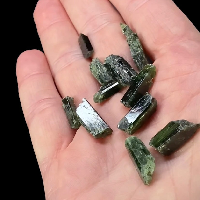 Diopside Crystal Lot, Shigar Valley, Pakistan